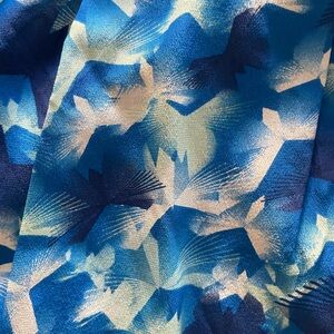 Blue and white mini dress like new